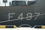 NATO Turcijas jūras spēku kara kuģis TCG Goksu - 73