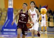 Sieviešu basketbols: Latvija - Baltkrievija - 16