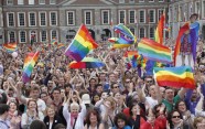 Kā Īrijas geji un lesbietes savu lielo uzvaru svinēja - 6