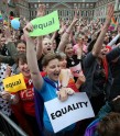 Kā Īrijas geji un lesbietes savu lielo uzvaru svinēja - 10
