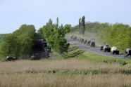 Krievijas militārais konvojs pie Ukrainas robežas - 1