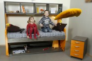 Transformējama gulta-galds bērnistabai - 15