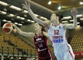 Eiropas čempionāts sieviešu basketbolā: Latvija - Horvātija