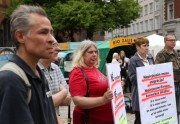 'Antiglobālisti' protestē pret bēgļu uzņemšanu Latvijā - 2