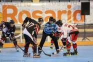 Latvijas rollerhokeja izlase pret Šveici