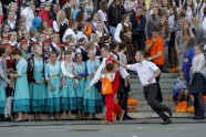 XI Latvijas Skolu jaunatnes dziesmu un deju svētku noslēguma koncerta ģenerālmēģinājums Mežaparkā  - 14