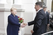 Valsts prezidenta Vējoņa vizīte Lietuvā 