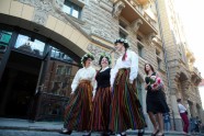 Izstādes "Starptautiskais folkloras festivāls "Baltica" Latvijā jau desmito reizi" atklāšana - 15