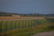 В аэропорту Рига самолет НАТО - 3