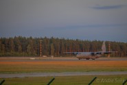 В аэропорту Рига самолет НАТО - 6