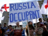 Demonstrācija pret Krieviju Tbilisi - 2