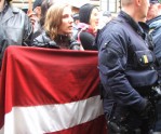 Sabiedrības protests pie Saeimas