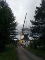 Ventspils Augstskolas radioteleskops RT-16 iegūst jaunu antenu - 8