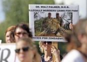 Protests pret lauvas sesila nomedīšanu - 2