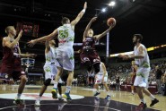 Latvijas basketbola izlase pārbaudes spēlē apspēlē Slovēniju - 21