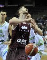 Latvijas basketbola izlase pārbaudes spēlē apspēlē Slovēniju - 23