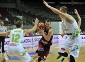 Latvijas basketbola izlase pārbaudes spēlē apspēlē Slovēniju - 26