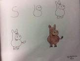 Kā iemācīties zīmēt zvēriņus ar ciparu palīdzību  - 2