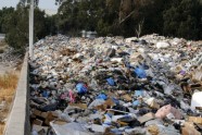 Protesti un atkritumi Beirūtā