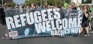 Simtiem vāciešu Drēzdenē pauž atbalstu bēgļu uzņemšanai - 7
