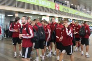 Latvijas futbola izlase ierodas Turcijā - 8