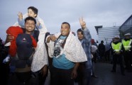 Austrijā ierodas tūkstošiem migrantu no Ungārijas - 1
