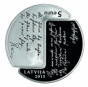 Latvijas Banka izlaiž Rainim un Aspazijai veltītu īpaša dizaina kolekcijas monētu - 1