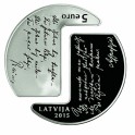 Latvijas Banka izlaiž Rainim un Aspazijai veltītu īpaša dizaina kolekcijas monētu - 2