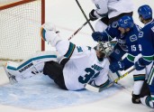 Hokejs, Vankūveras Canucks - Sanhosē Sharks - 5