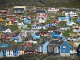 Grenlandes neparasti krāsainie namiņi
