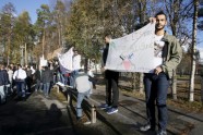 Somijā notiek bēgļu pretinieku un atbalstītāju demonstrācijas - 6