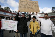 Somijā notiek bēgļu pretinieku un atbalstītāju demonstrācijas - 10