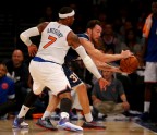 Basketbols, NBA pirmssezonas spēle: Knicks - Bauru Paschoalotto - 4
