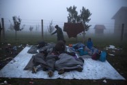 Bēgļi pie Horvātijas robežām - 2