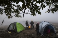 Bēgļi pie Horvātijas robežām - 9