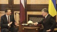 Divpusējā tikšanās ar Ukrainas prezidentu Petro Porošenko - 1
