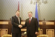 Divpusējā tikšanās ar Ukrainas prezidentu Petro Porošenko - 5