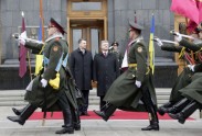 Divpusējā tikšanās ar Ukrainas prezidentu Petro Porošenko - 8