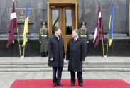 Divpusējā tikšanās ar Ukrainas prezidentu Petro Porošenko - 9