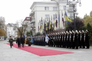 Divpusējā tikšanās ar Ukrainas prezidentu Petro Porošenko - 11