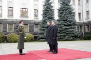 Divpusējā tikšanās ar Ukrainas prezidentu Petro Porošenko - 16