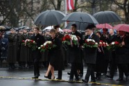 Latvijas 97. jubileja: ziedu nolikšana pie Brīvības pieminekļa - 67