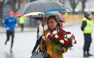 Latvijas 97. jubileja: ziedu nolikšana pie Brīvības pieminekļa - 80
