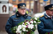 Latvijas 97. jubileja: ziedu nolikšana pie Brīvības pieminekļa - 87
