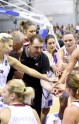 Latvijas sieviešu basketbola izlase Zībarta debijas mačā grūtā cīņā uzvar Lietuvu - 11