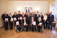 Saeimas priekšsēdētāja sveic Latvijas paralimpisko vienību - 5