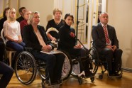 Saeimas priekšsēdētāja sveic Latvijas paralimpisko vienību - 10