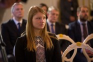 Saeimas priekšsēdētāja sveic Latvijas paralimpisko vienību - 12