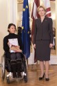 Saeimas priekšsēdētāja sveic Latvijas paralimpisko vienību - 19