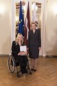 Saeimas priekšsēdētāja sveic Latvijas paralimpisko vienību - 24